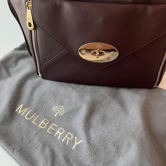 Mulberry Willow Tote - Oxblood Silky Classic Calf - Picture 9 of 9